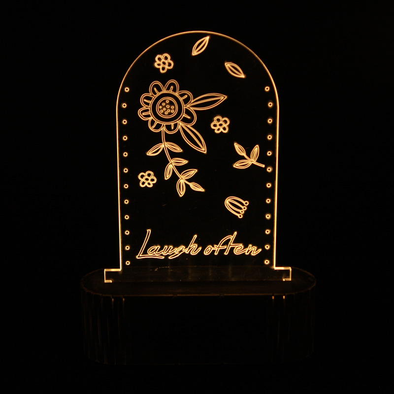 EP0051ABCD LED Believe - Night Lamp, wood base