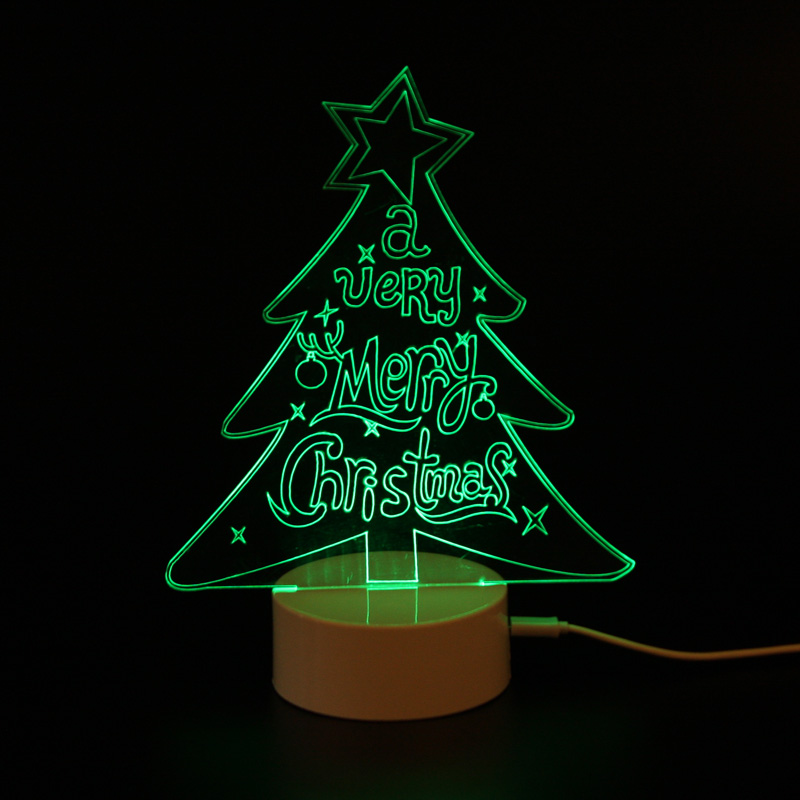 EP0053 LED Tree - Night Lamp wood base for home decoration