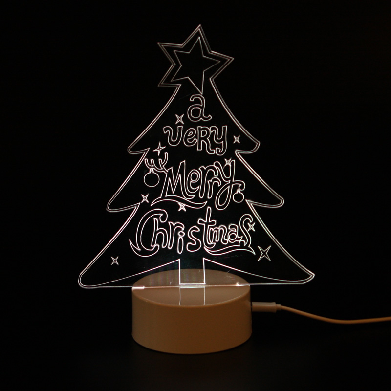 EP0053 LED Tree - Night Lamp wood base for home decoration