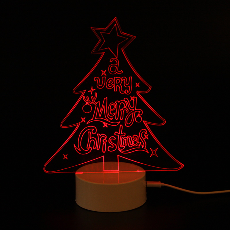 EP0053 LED Tree - Night Lamp wood base for home decoration