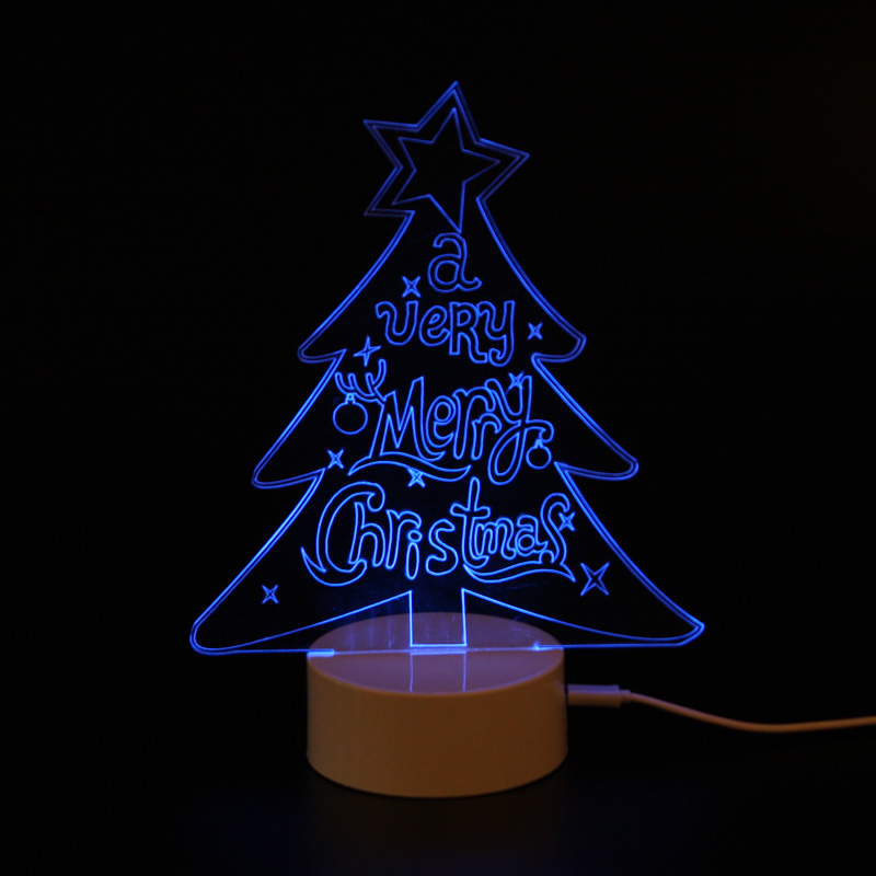 EP0053 LED Tree - Night Lamp wood base for home decoration