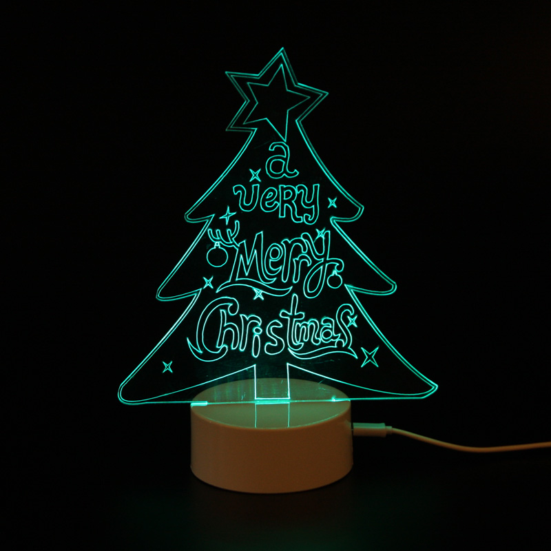 EP0053 LED Tree - Night Lamp wood base for home decoration